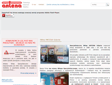 Tablet Screenshot of antenagdynia.com.pl